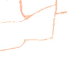 Night-time road noise heatmap for TN40 1BY