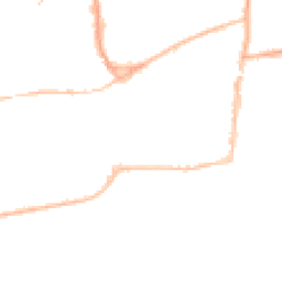 Night-time road noise heatmap for TN40 1BZ