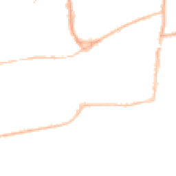 Night-time road noise heatmap for TN40 1DN