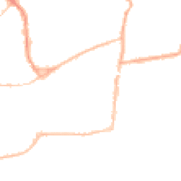 Night-time road noise heatmap for TN40 1EU