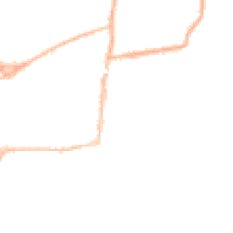 Night-time road noise heatmap for TN40 1LF