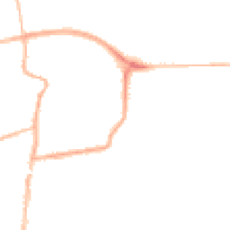 Night-time road noise heatmap for TN40 1SJ