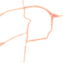 Night-time road noise heatmap for TN40 1SZ
