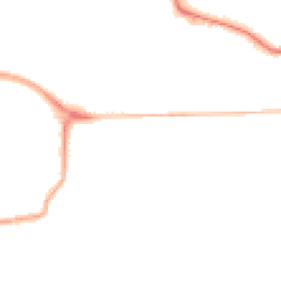 Night-time road noise heatmap for TN40 1TG