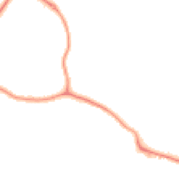 Night-time road noise heatmap for TN40 2FT