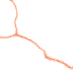 Night-time road noise heatmap for TN40 2FU
