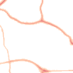 Night-time road noise heatmap for TN40 2NG