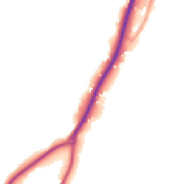 Daytime road noise heatmap for TN6 3HD