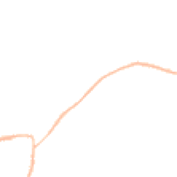 Night-time road noise heatmap for TN6 3HP