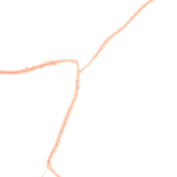 Night-time road noise heatmap for TN6 3JP