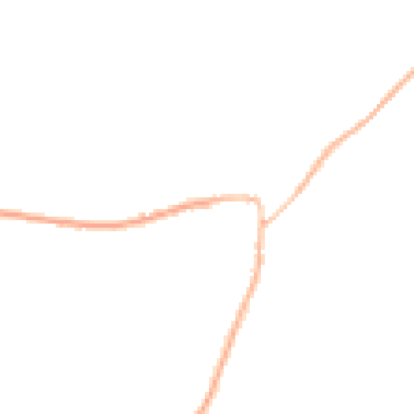 Night-time road noise heatmap for TN6 3LF