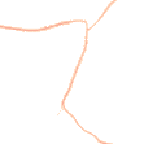 Night-time road noise heatmap for TN6 3LS
