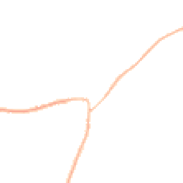 Night-time road noise heatmap for TN6 3LY