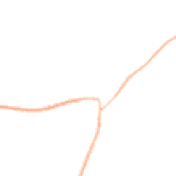 Night-time road noise heatmap for TN6 3NB