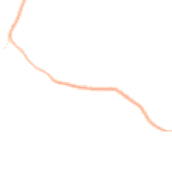 Night-time road noise heatmap for TN6 3PY