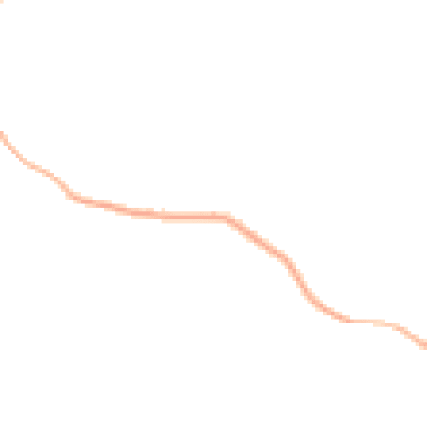 Night-time road noise heatmap for TN6 3QA