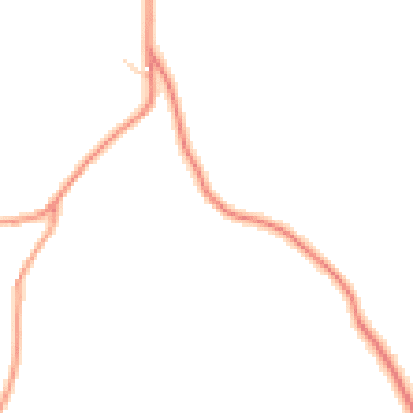 Daytime road noise heatmap for TN6 3RS