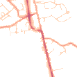 Daytime road noise heatmap for TN8 5BN