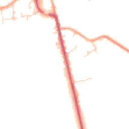 Daytime road noise heatmap for TN8 5DA