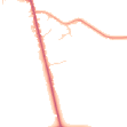 Daytime road noise heatmap for TN8 5DE
