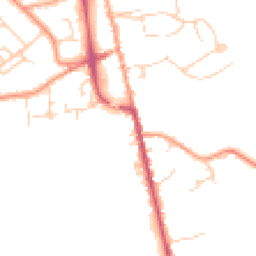 Daytime road noise heatmap for TN8 5FE