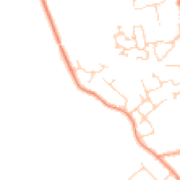 Daytime road noise heatmap for TN8 5LH