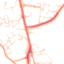 Daytime road noise heatmap for TN8 6BW