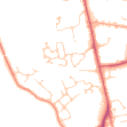 Daytime road noise heatmap for TN8 6DW
