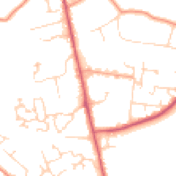 Daytime road noise heatmap for TN8 6HQ