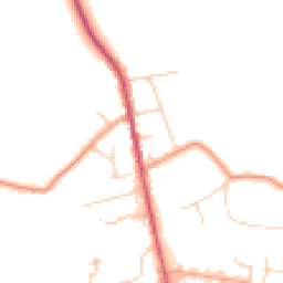 Daytime road noise heatmap for TN8 6HZ