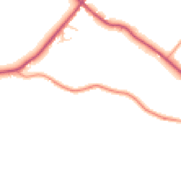 Daytime road noise heatmap for TN8 6NA