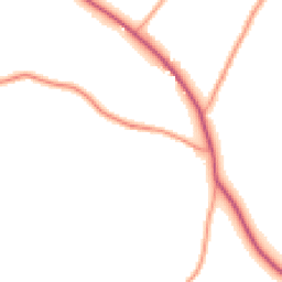 Daytime road noise heatmap for TN8 6NB