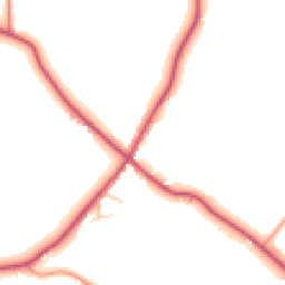 Daytime road noise heatmap for TN8 6NR
