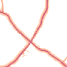 Daytime road noise heatmap for TN8 6NW