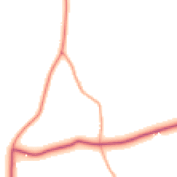 Daytime road noise heatmap for TN8 6PA
