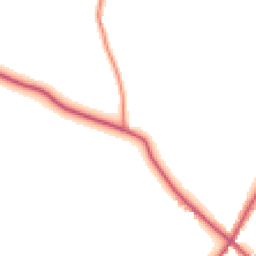 Daytime road noise heatmap for TN8 6PJ