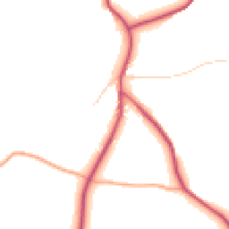 Daytime road noise heatmap for TN8 6RB