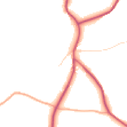 Daytime road noise heatmap for TN8 6RE