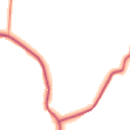 Daytime road noise heatmap for TN8 6SX