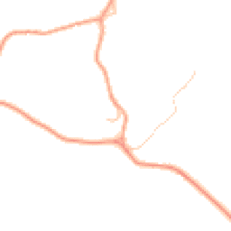Daytime road noise heatmap for TN8 7BT