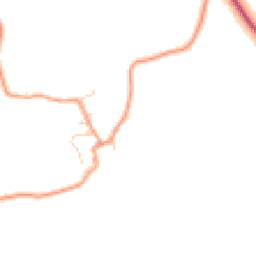 Daytime road noise heatmap for TN8 7JD