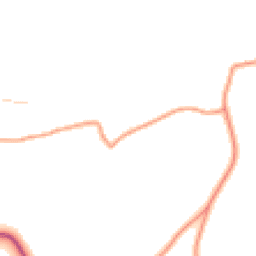 Daytime road noise heatmap for TN8 7JP