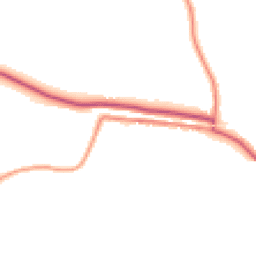 Daytime road noise heatmap for TN8 7NS