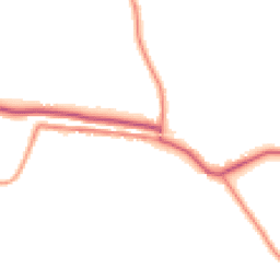 Daytime road noise heatmap for TN8 7NU