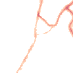 Night-time road noise heatmap for TN9 1DL