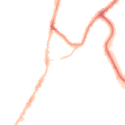 Night-time road noise heatmap for TN9 1DQ
