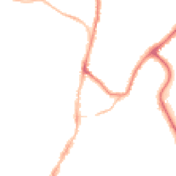 Night-time road noise heatmap for TN9 1DY