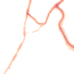 Night-time road noise heatmap for TN9 1ES