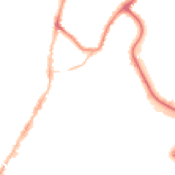 Night-time road noise heatmap for TN9 1ET