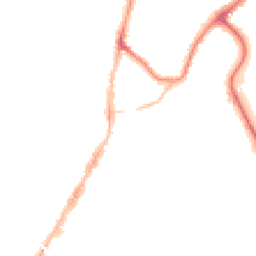 Night-time road noise heatmap for TN9 1EX